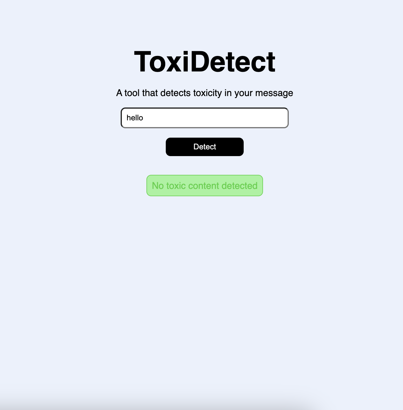 ToxiDetect